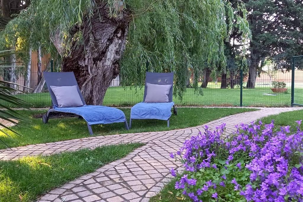 Logement Lumineux, Entierement Renove Avec Jardin Caumont-sur-Durance Buitenkant foto