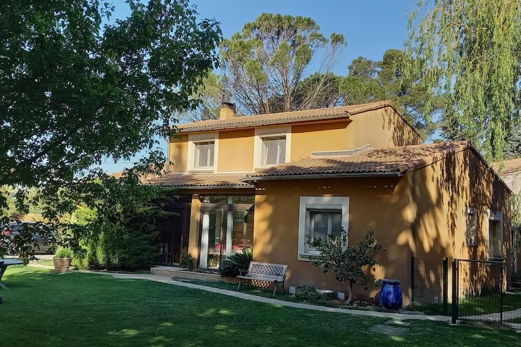 Logement Lumineux, Entierement Renove Avec Jardin Caumont-sur-Durance Buitenkant foto